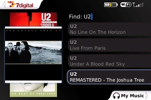 7Digital Music store for BlackBerry available in Canada