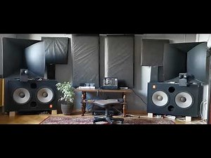 JBL 4675 ( 2035HPL , 2446H + 2360A , 2404H )(DCX2496 , Calyx DAC 24/192 ) Tube Amp: ECL86 SE M.3