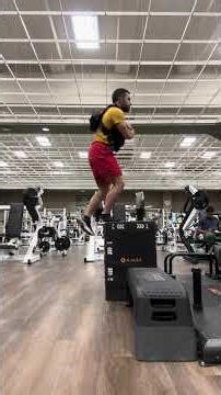 Box jumps (10 reps 30 inches 40 lbs)