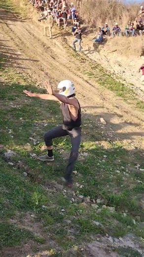 Barbie Jeep downhill crash! Know the guy? Tag him!...#rwp #offroad #ouch #invincible