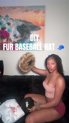 #diy #furhat #baseballcap