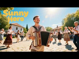Sunny Horo – Bulgarian Folk Dance Music | Traditional Horo Rhythm, Happy Balkan Folk Instrumental