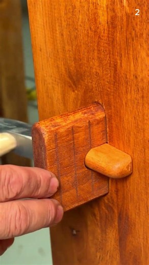 The process of joining wood using special techniques #shorts #wood