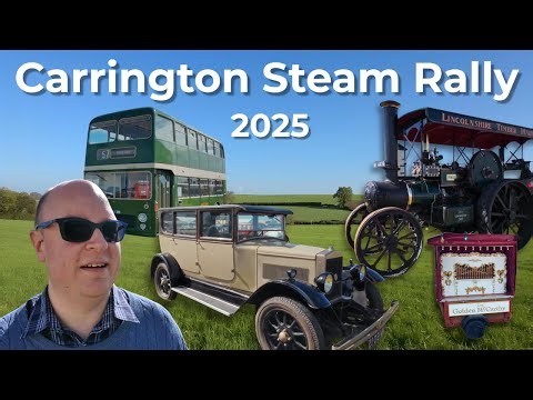 Carrington Rally: Vintage Cars AND Steam Engines Vlog