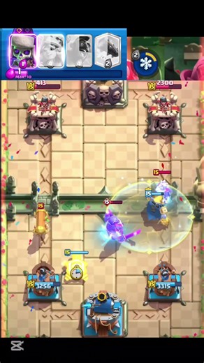 2.6 Might be the Meta Twins✌️ #clashroyale #shorts #gaming #epicecho