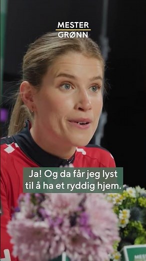 Blomster skaper et ryddig hjem