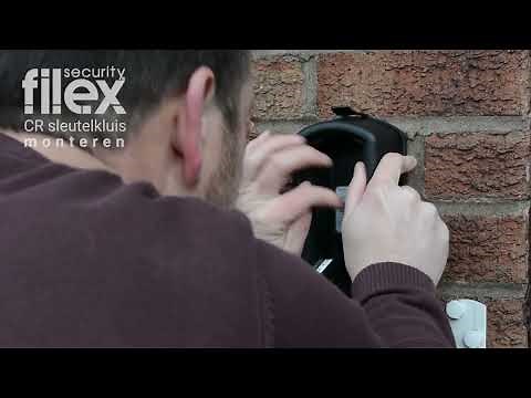 De Filex CR sleutelkluis monteren