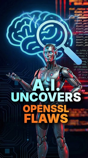 vp.net | AI Just Exposed OpenSSL's Biggest Secrets 😱 AI researchers just found 12 massive zero-day vulnerabilities in OpenSSL, some of which have... | Instagram