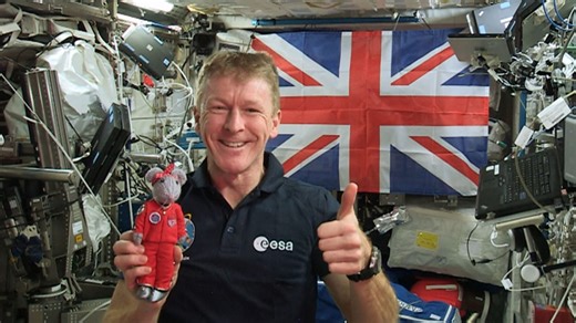 BBC - Media Centre Clips, Miss Mouse on the International Space Station