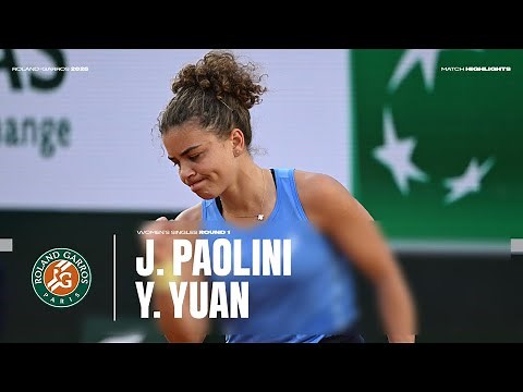 Highlights Paolini vs Yuan Round 1 | Roland-Garros 2025
