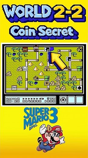 ⚓ World 2-2 Coin Secret Guide – Super Mario Bros 3 (White Toad House Unlock)