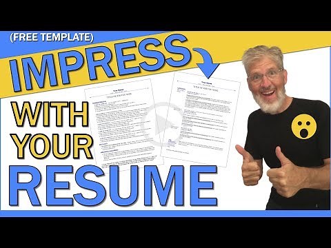 Chronological Resume Sample PDF | HOW TO IMPRESS WITH YOUR RESUME