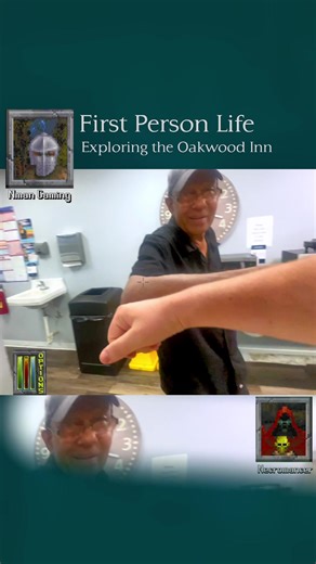 Full episode releases in 2 days, but heres the entire Oakwood Inn portion in the meantime! #firstpersonlife #daggerfall #npc #npctrend #videogamenpc #rpg #reallifenpc #npcirl #irlrpg #rpgirl #irlnpc #videogamenpc #gtanpc #skyrim #oblivion #skyrimnpc #oblivionnpc