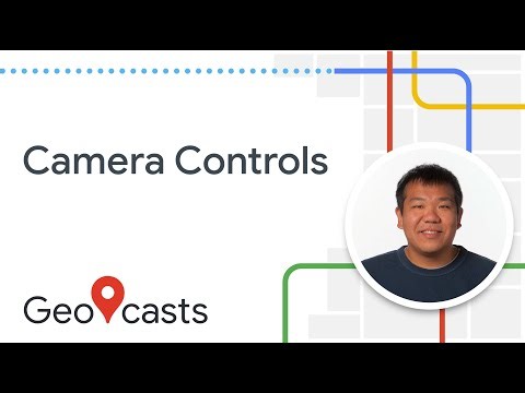 Enhanced camera control in vector maps