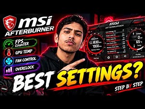 MSI Afterburner Tutorial 2026 🔥 | Best Settings for FPS, GPU Temp & Monitoring