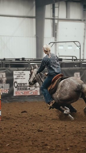 lovin me some pep ❤️‍🔥 #barrelracing #barrelracingtok