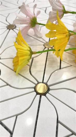 INS style marble mosaic tiles transform homes into artworks.#mosaic #foryou #mosaicstone #mosacitiles #mosaicdesign #naturalstonemosaic #wellstonemosaic #marblemosaic #mosaicproject #mosaictile