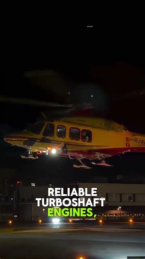 🚁 AW109 Helicopter: The High-Speed Rescue Machine 🔥⚡ | Italian High-Tech Aviation #helicoptertech