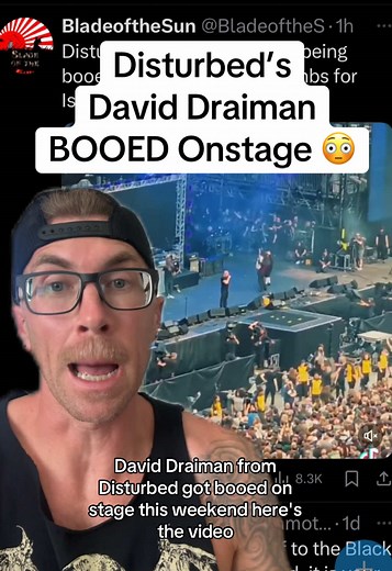 David Draiman Booed Onstage at Ozzy Osbourne's Final Show