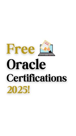 yoursdigitalspot | 🎓 Oracle "Race to Certification 2025" is LIVE! Get 100% FREE training + certification in: ✅ Artificial Intelligence (AI) ✅ Data Science ✅... | Instagram