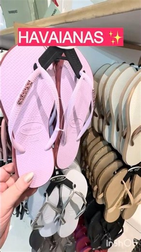 Essa Havaianas Slim Point Glitter é um ARRASO! 💖🩴