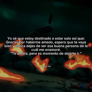Es momento de dejarte ir muchas gracias por haberme amado espero que seas feliz te amo y gracias por todo. #paratiii #frasesparadedicar #gokublack #identificarse #frasededespedida