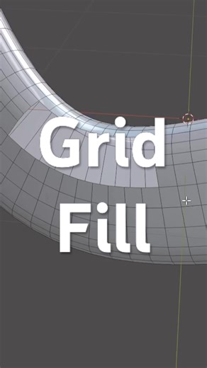 Fix complex holes in seconds with Grid Fill, clean topology fast and easy #blendertips