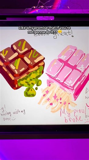 Why did he do this? 😭 #ipad #ipadapps #ipaddrawing #digitalart #artworkout #shorts