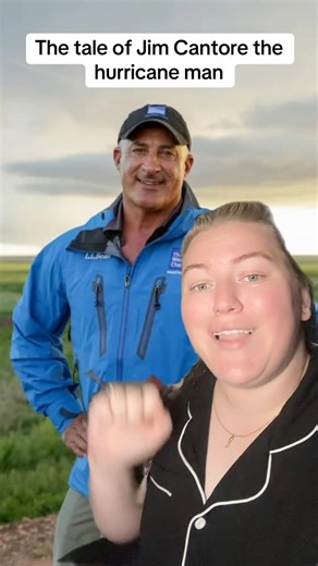 Katie | Content Creator | New to Hockey 🏒 on Instagram: "It’s once again time to talk about Jim Cantore during hurricane season #weather #hurricane #storm #jimcantore #florida"