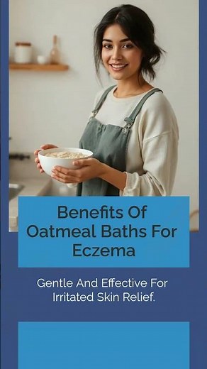 Relief from Eczema with Oatmeal Baths