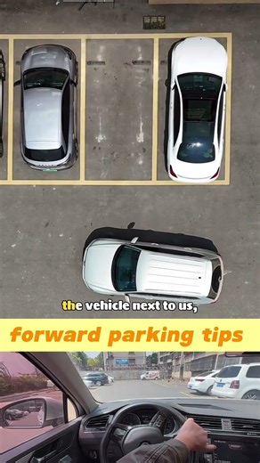 Forward parking. 🅿️ learn car drive. #car #automobile #cardriving #beamng #smartdriving #carzein