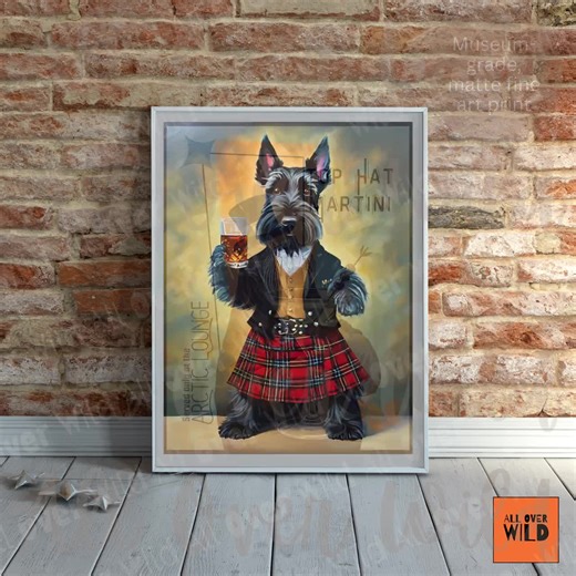 Funny German Shepherd Art Print | Police GSD Bar Decor | Belgian Malinois, Alsatian Poster | Black Sheep Humor - Etsy