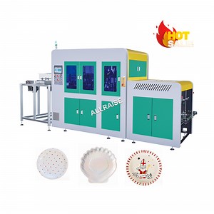 [Hot Item] Automatic Small Disposable Paper Dish Making Machine Paper Food Tray Making Machine Paper Plate Making Machine