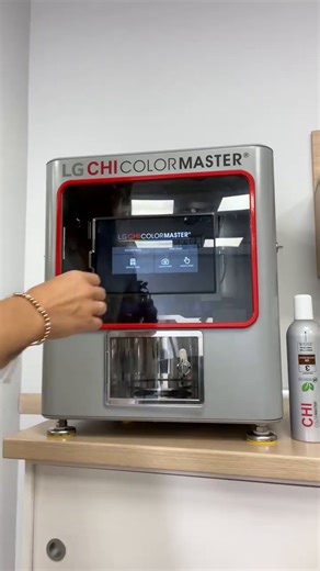 Welcome to the future of haircolor! 🌈 @katiastylist shows you how it's done with the LG CHI Color Master Factory! Learn more at colormaster.chi.com! | CHI Professional