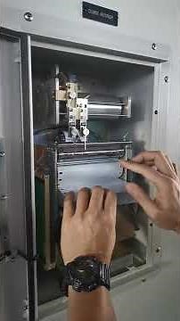 How to change paper of Course recorder.