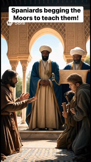 Moors taught science and mathematics to Spaniards! 📚✨ The Moors Brought Light to Europe! When the rest of Europe was in the Dark Ages, the Moors of Al-Andalus built universities, observatories, and libraries that transformed the world. 🕌 They taught science, mathematics, astronomy, and philosophy to the Spaniards — laying the foundation for the European Renaissance. 🌍 Knowledge was their weapon. Civilization was their victory. 🧠⚔️ #MoorishHistoryTV #Moors #AlAndalus #AfricanHistory #BlackHis