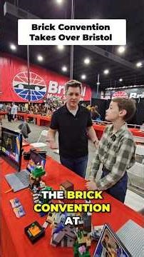 This 12-year-old's LEGO MOCs Stopped an Entire Brick Convention #lego #brickconvention #minecraft