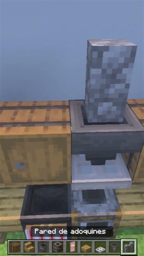 Como crear esta cocina en minecraft #shorts #minecraft