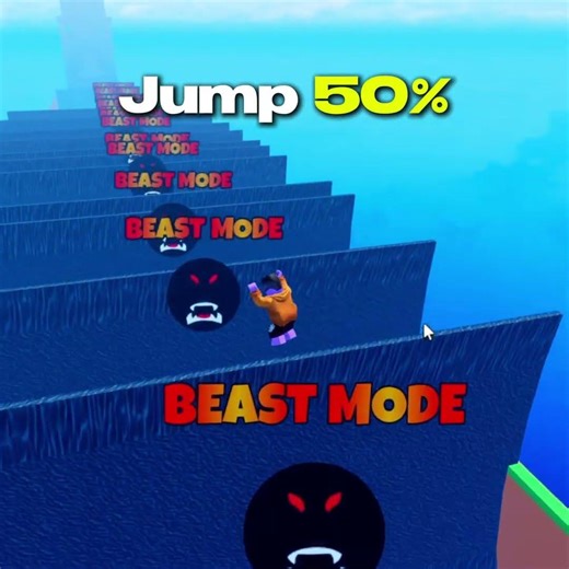 Can i SURVIVE The Beast Wave in Roblox With My SUPERJUMP?!🌊