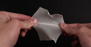3D-printing "error" used to produce high-tech textiles