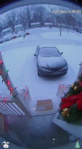 Porch exploding package box with glitter🏳️‍🌈✨🦄#porchpiratecaught #glitter #package #prank #fyp