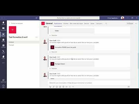 Enregistrement d'une réunion Teams