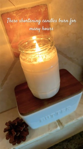DIY winter storm candle #candle #diy