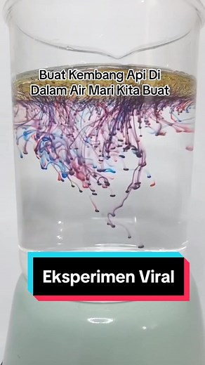 Cara Buat Kembang Api Di Dalam Air