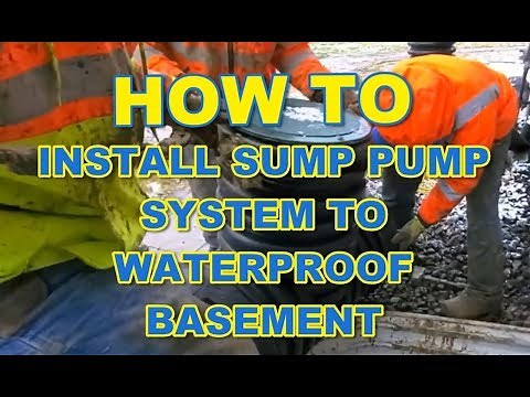 How to Install a Yard Drain Sump Pump System to Help Waterproof Your Basement