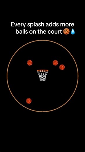 ball bouncing on Instagram: "SPLAAAASH💧🏀 #CodeAndBounce #BounceBrainrot #DebuggingBlues #EndlessLoops#BallCodeMadness #InfiniteCompile #BrainRotByCode#Bouncingldeas #KeyboardClatter #LoopsAndLobes #CodeUntilCrash #BrainBounceCoding #BallPhysicsBreakdown #DigitalJuggling #CodeFlowBounceGlow #satisfying #asmr"