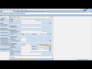 SAP SD Quick Ref - Shipping Point