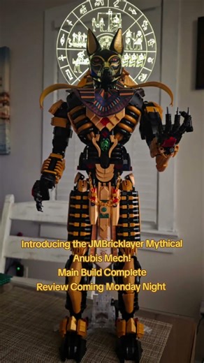 The JMBricklayer Mythical Anubis Mech is Complete!