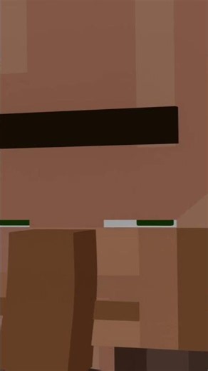 I tried using it. Rig Minecraft villager Blender #minecraft #3danimation