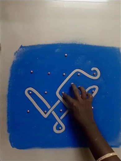 #kambikolamforbeginners #simplemelikalamugguluwithdots